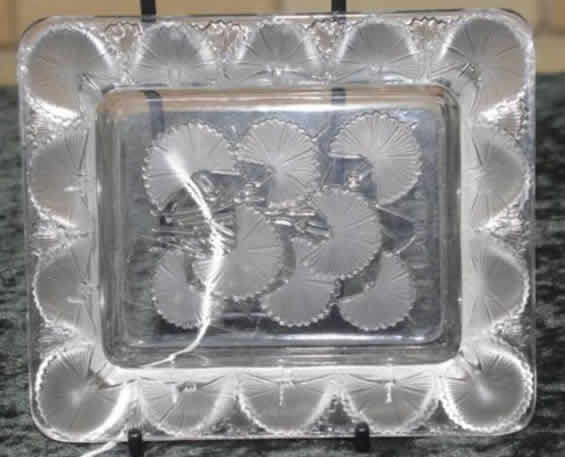 Rene Lalique Ashtray Bluets