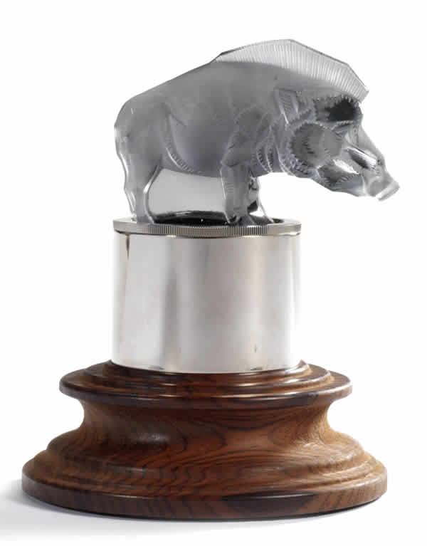 Rene Lalique Car Mascot Boar