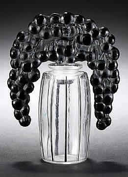 Rene Lalique Perfume Bottle Bouchon Cassis