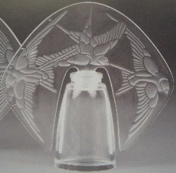 Rene Lalique Bouchon Trois Hirondelles Perfume Bottle