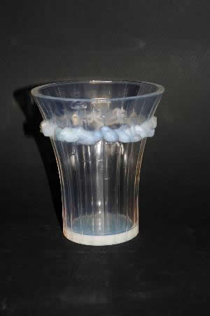 Rene Lalique Vase Boulouris