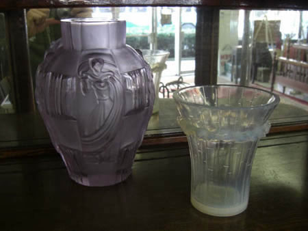 Rene Lalique Vase Boulouris