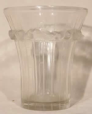 Rene Lalique Vase Boulouris