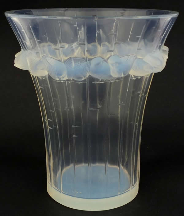 Rene Lalique Vase Boulouris