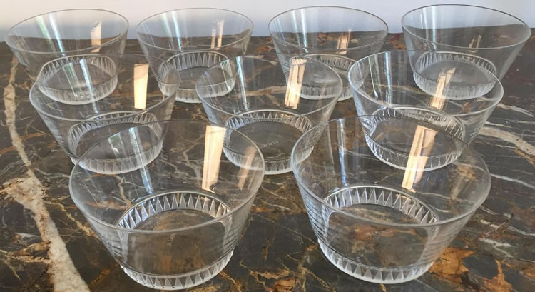 Rene Lalique Bowl Bourgueil