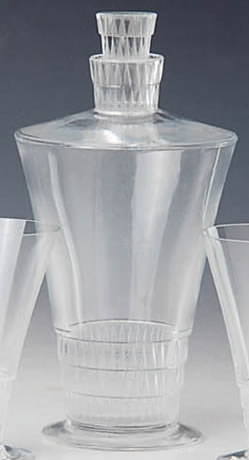 Rene Lalique Decanter Bourgueil