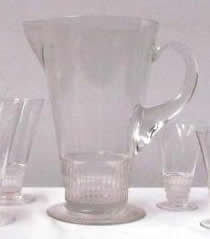 Rene Lalique Bourgueil Pitcher