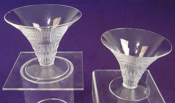 Rene Lalique Champagne Glass Bourgueil