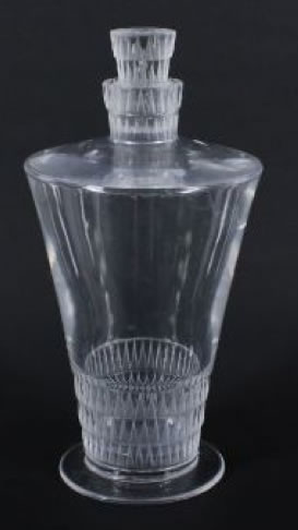 Rene Lalique Decanter Bourgueil