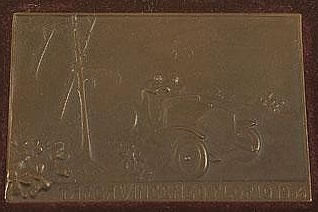 Rene Lalique Plaque Targa Florio