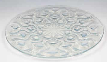 Rene Lalique Plate Bulbes