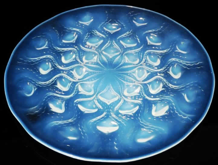 Rene Lalique Plate Bulbes