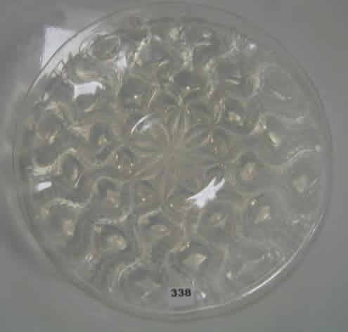 Rene Lalique Plate Bulbes
