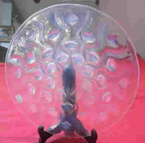 Rene Lalique Plate Bulbes