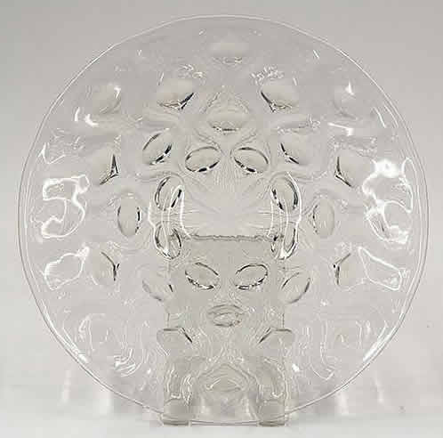 Rene Lalique Plate Bulbes