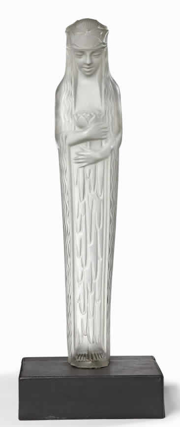 Rene Lalique Statue Source De La Fontaine Calliope