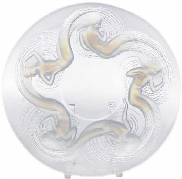 Rene Lalique Plate Calypso