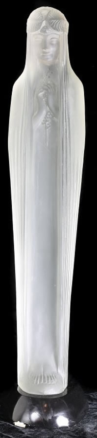 Rene Lalique Statue Calypso Source De La Fontaine