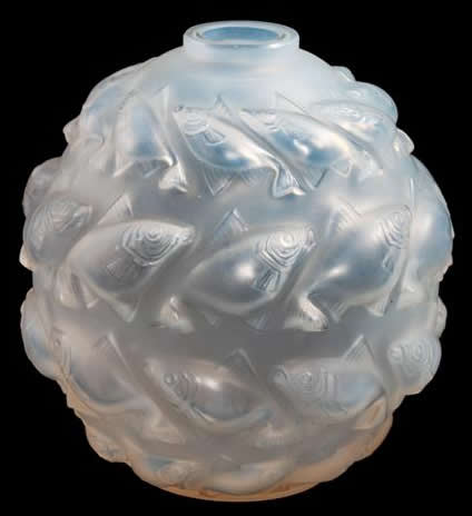 Rene Lalique Vase Camaret