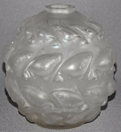 Rene Lalique Vase Camaret