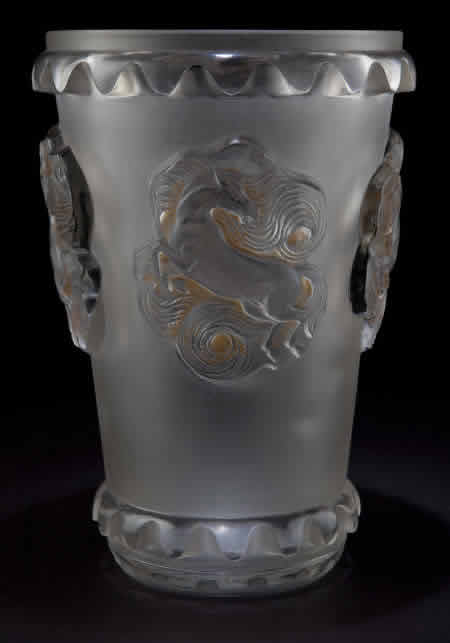 Rene Lalique Vase Camargue