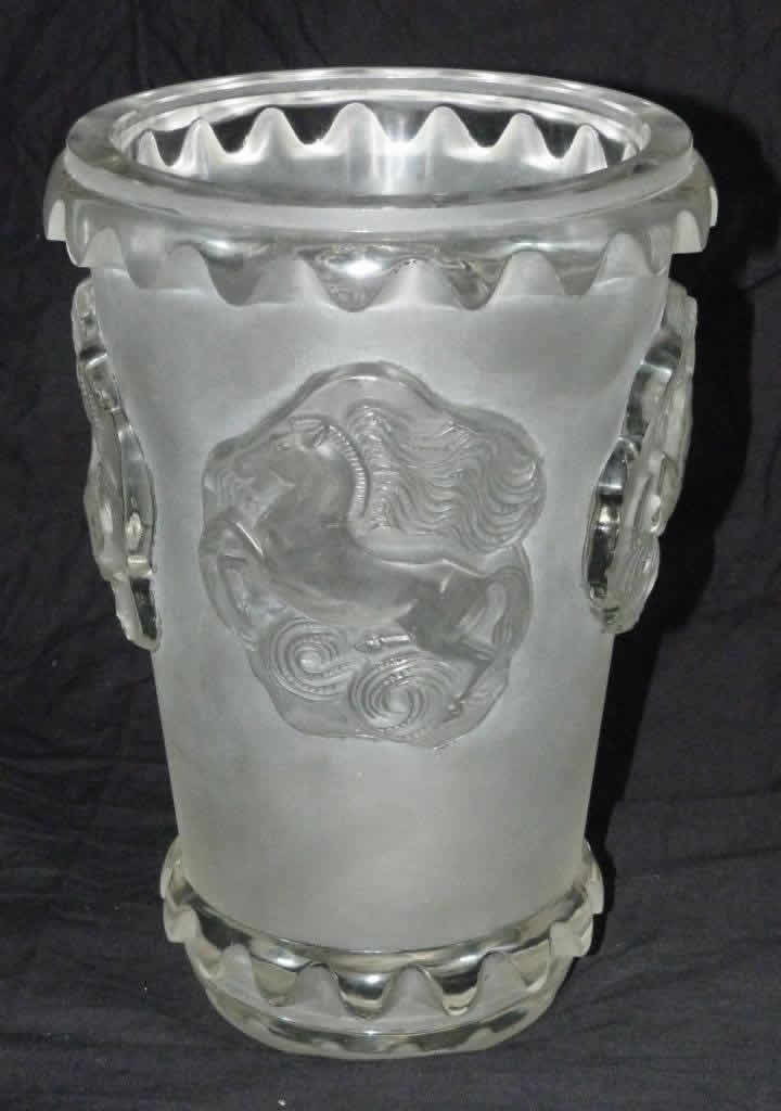 Rene Lalique Vase Camargue