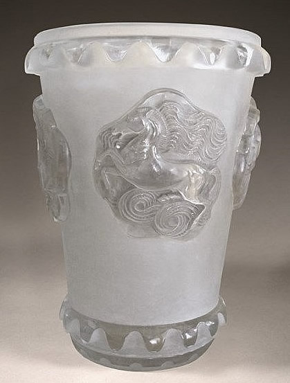 Rene Lalique Vase Camargue