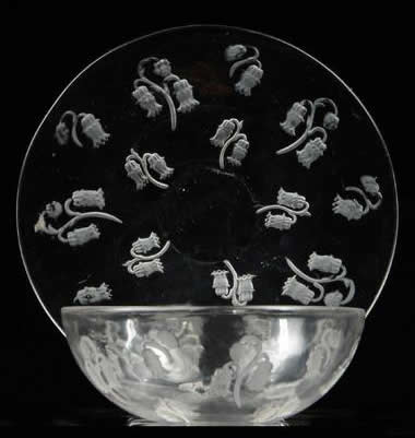 Rene Lalique Campana Plate