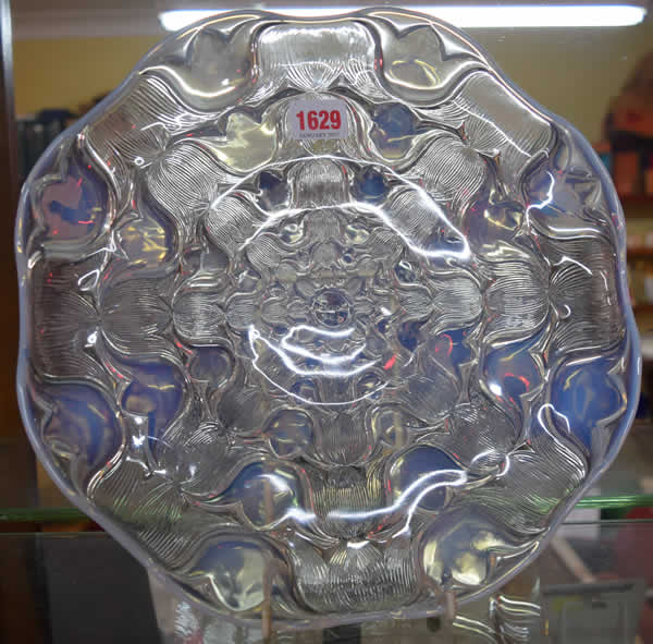 Rene Lalique Plate Campanules