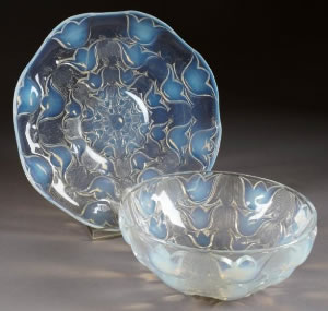 Rene Lalique Campanules Tableware