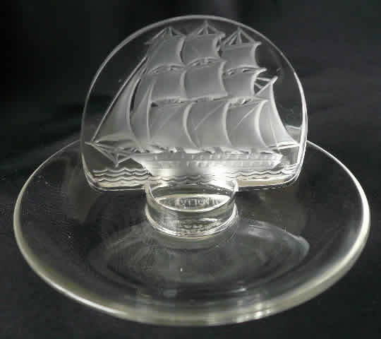 Rene Lalique Ashtray Caravelle