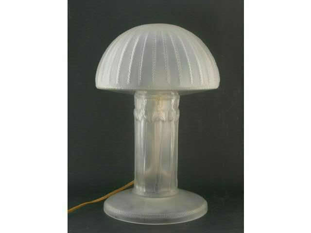 Rene Lalique Lamp Cariatides