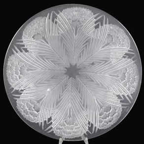 Rene Lalique Bowl Carnations