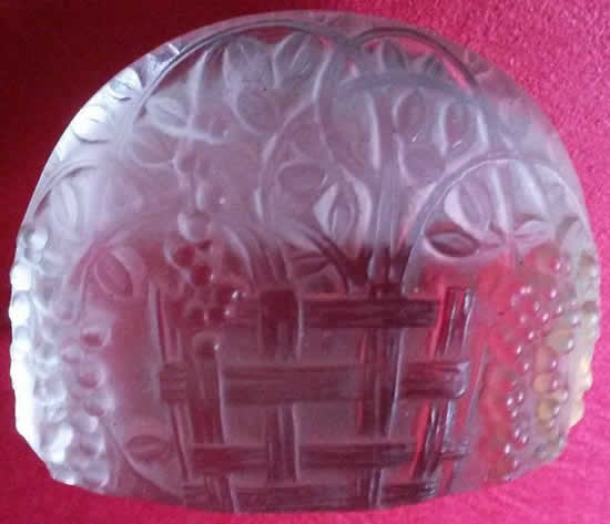 Rene Lalique Card Holder Cassis