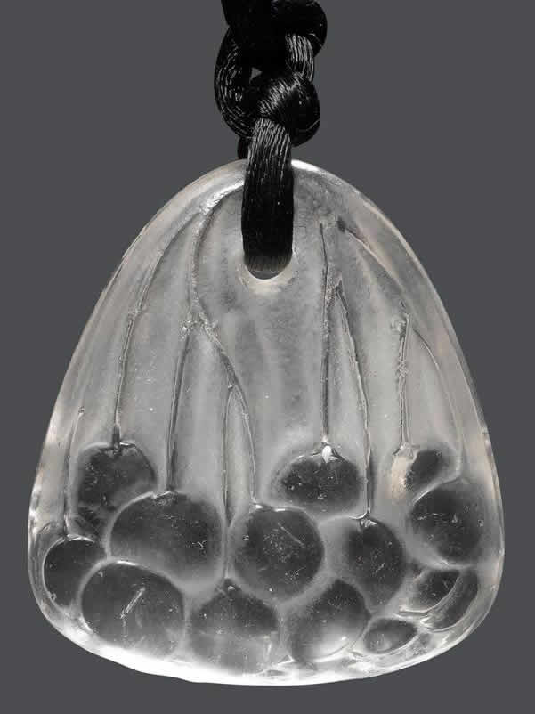 Rene Lalique Pendant Cerises