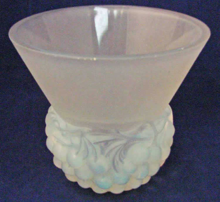 Rene Lalique Vase Cerises