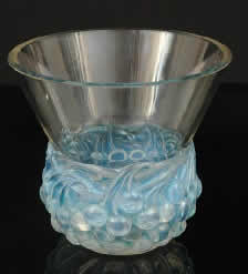 Rene Lalique Vase Cerises