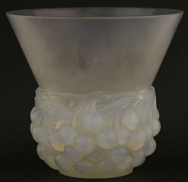 Rene Lalique Vase Cerises