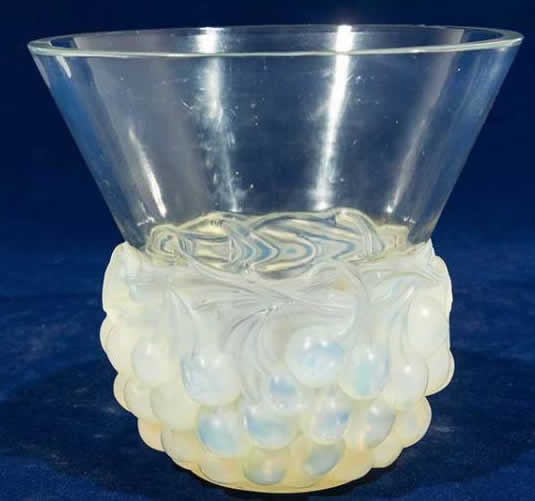 Rene Lalique Vase Cerises