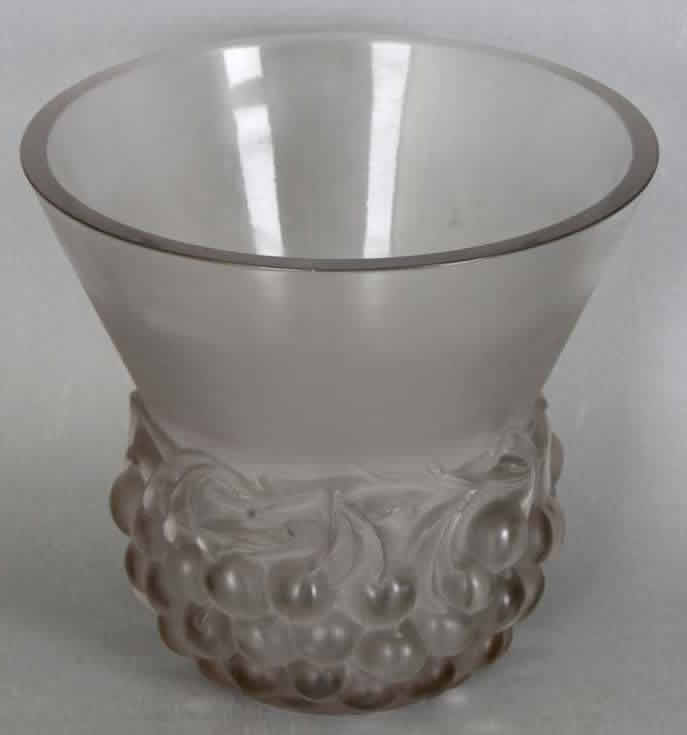 Rene Lalique Vase Cerises