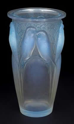 Rene Lalique Vase Ceylan