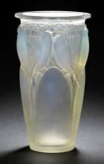 Rene Lalique Vase Ceylan