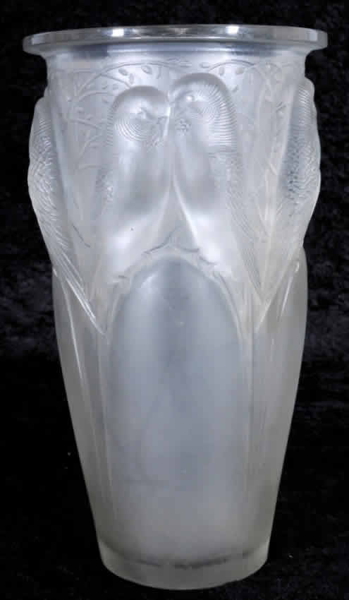 Rene Lalique Vase Ceylan