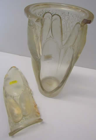 Rene Lalique Vase Ceylan