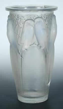 Rene Lalique Vase Ceylan