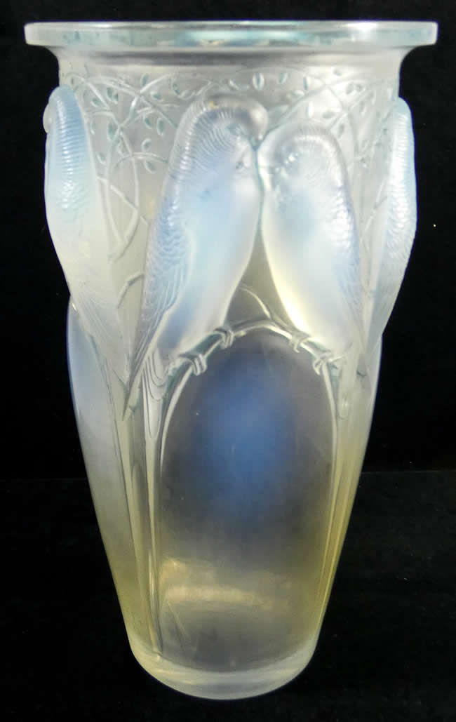Rene Lalique Vase Ceylan