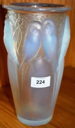 Rene Lalique Vase Ceylan