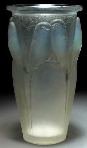 Rene Lalique Vase Ceylan
