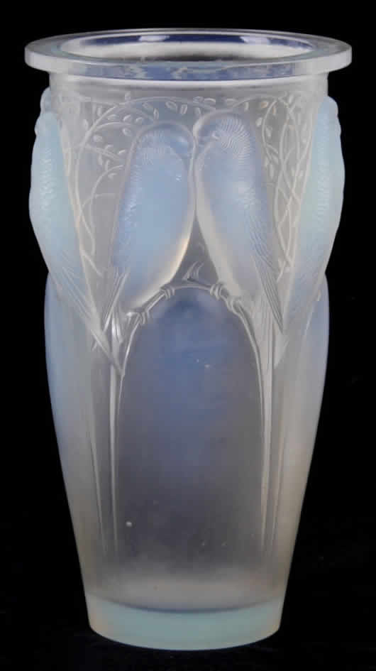 Rene Lalique Vase Ceylan