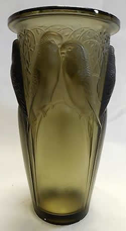 Rene Lalique Vase Ceylan